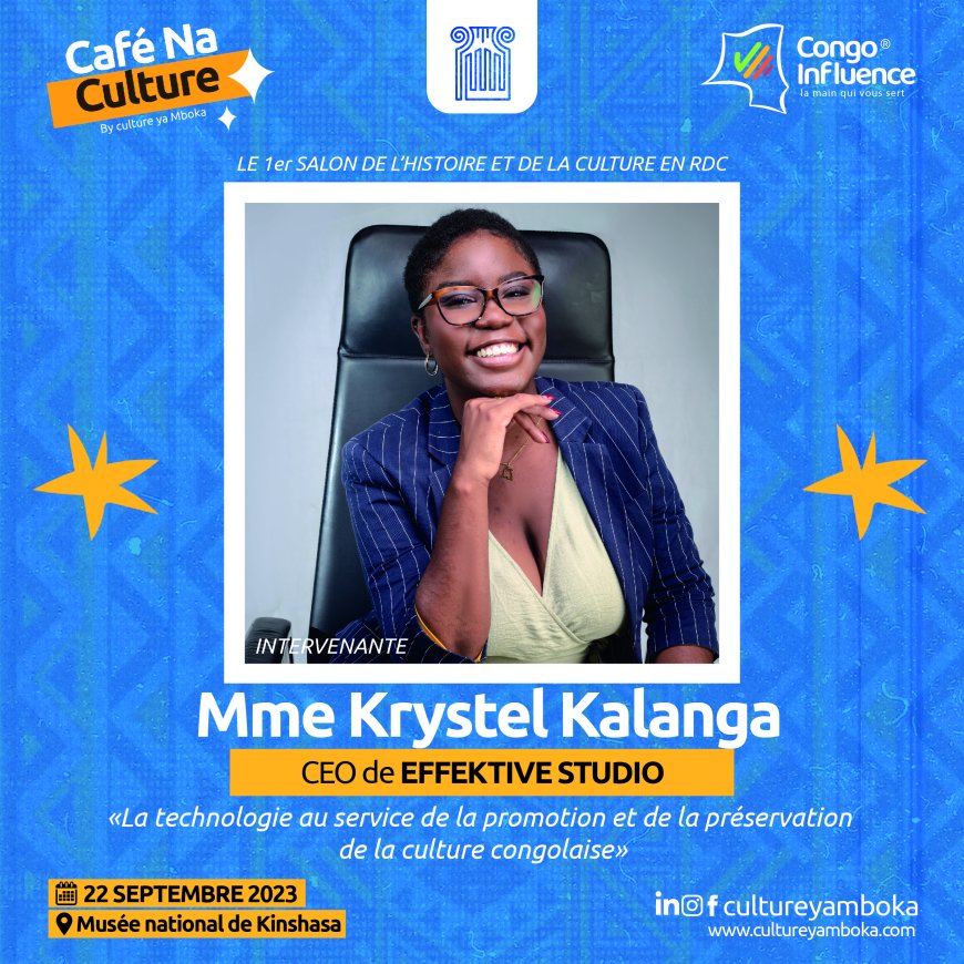 INTERVENANTE  - Mme Krystel Kalanga  CEO de EFFEKTIVE STUDIO